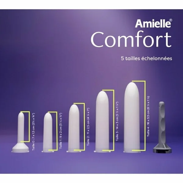 Dilatateurs AMIELLE Comfort 5 tailles
