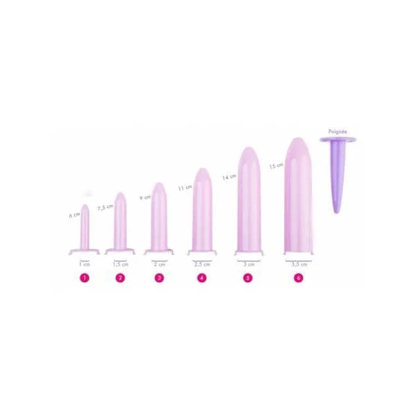 Dilatateurs vaginaux - Kit Velvi Complet