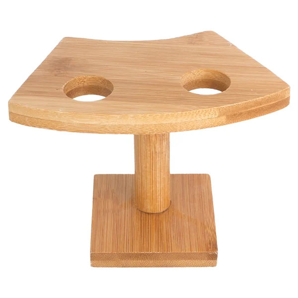 DISPLAY 2 CONES 13x7,5x9 CM NATUREL BAMBOU (1 UNITÉ) - Garcia de Pou