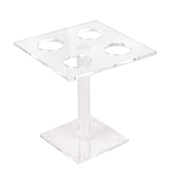 DISPLAY POUR 4 PETITS CORNETS 15x15x15 CM TRANSPARENT ACRYLIQUE (1 UNITÉ) - Garcia de Pou