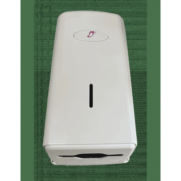 Distributeur de papier toilette pliés