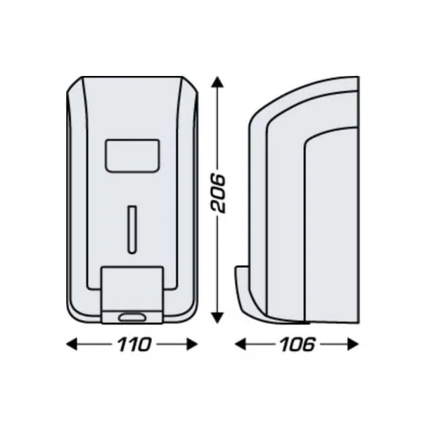 Distributeur Dolphitonic pour savon ou gel hydroalcoolique