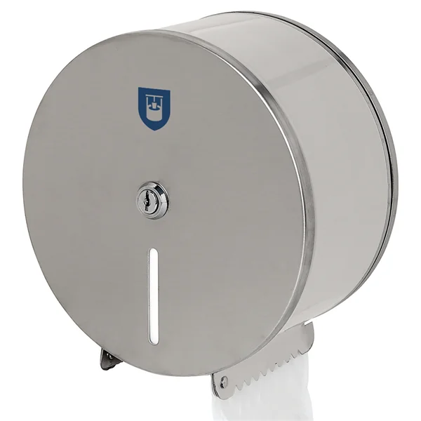 DISTRIBUTEUR HYGIÉNIQUE "BABY JUMBO" Ø 25x12 CM ARGENTE INOX (1 UNITÉ) - Garcia de Pou