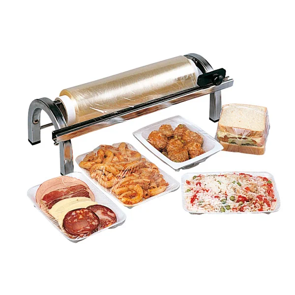DISTRIBUTEUR MURAL DE FILM 45 CM ARGENTE INOX (1 UNITÉ) - Garcia de Pou