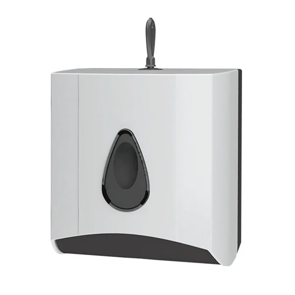 DISTRIBUTEUR PAPIER HIGIENIQUE INTERCALÉ 17x12,5x15 CM BLANC LDPE (1 UNITÉ) - Garcia de Pou