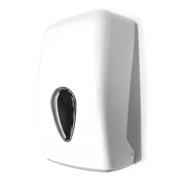 DISTRIBUTEUR POUR ESSUIE-MAINS "MINI BARRIL" 14x15x28,5 CM BLANC ABS (1 UNITÉ) - Garcia de Pou