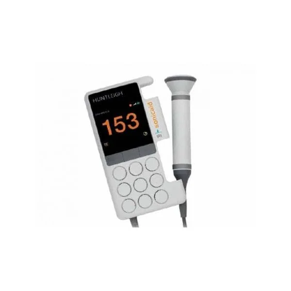 Doppler foetal Sonicaid SR2 ou SR3 (Sonde étanche 2 ou 3 MHz)