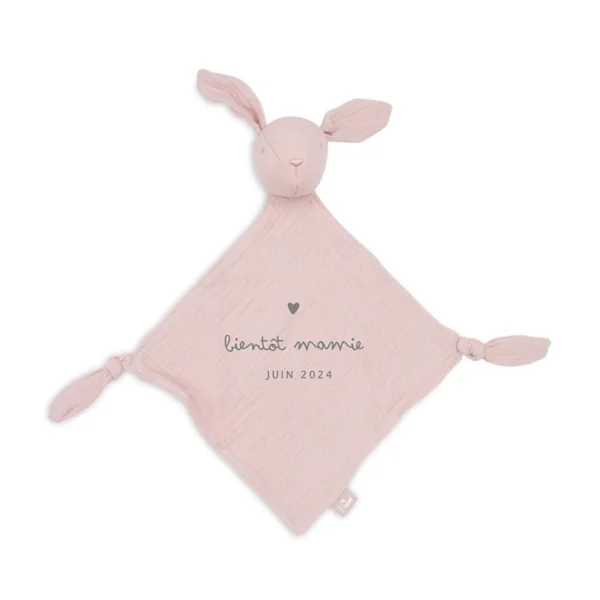 Doudou lapin Annonce grossesse (3 coloris)
