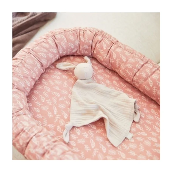 Doudou lapin nougat