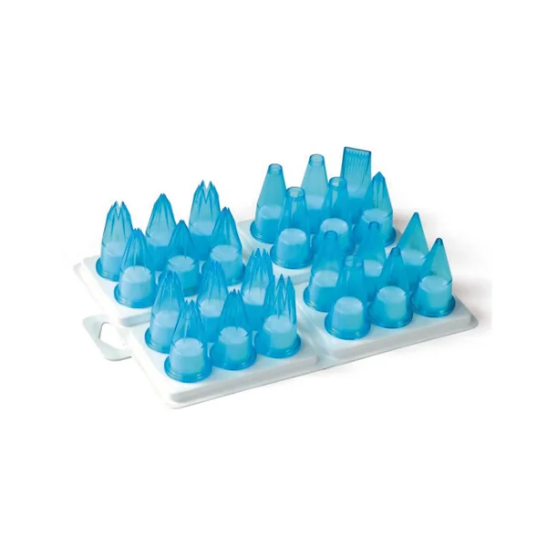 DOUILLES DÉCORATION 24 PIÈCES BLEU CIEL POLYCARBONATE (1 UNITÉ) - Garcia de Pou