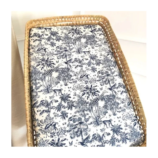Drap housse pour matelas panier à langer (19 tissus)
