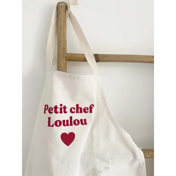 Duo de Tabliers Personnalisés Maman/Mamie et Kid – Cadeau Fun et Unique
