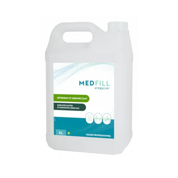Désinfectant Steridis - Spray Medspray ou Bidon Medfill Steridis - Sans alcool