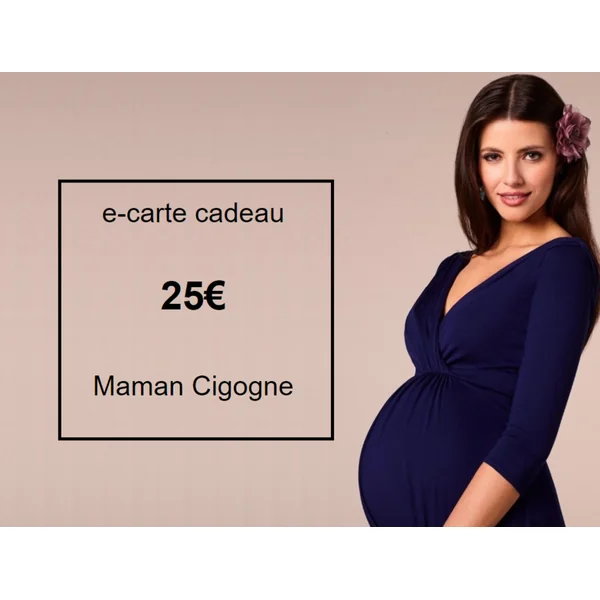 E-carte cadeau 25 euros