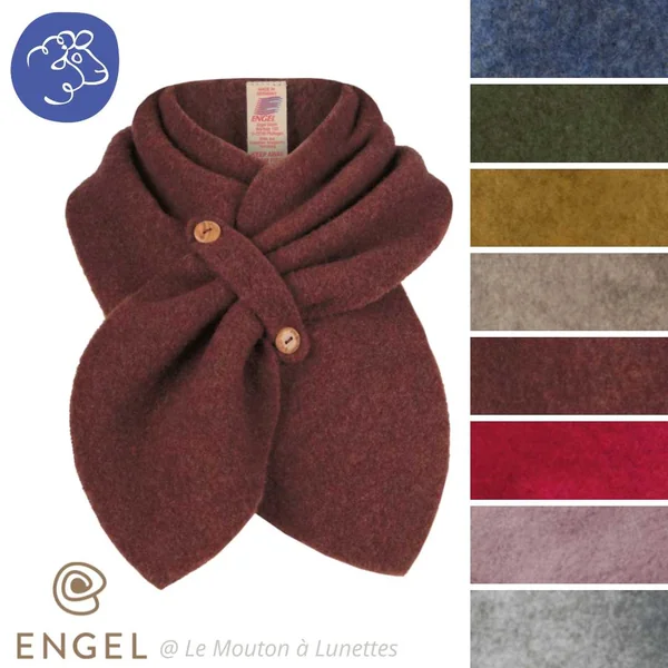 Echarpe enfant en laine polaire bio - Engel Natur