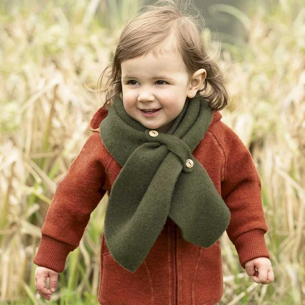 Echarpe enfant en laine polaire bio - Engel Natur