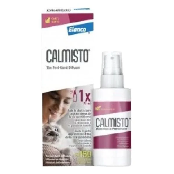 ELANCO - CALMISTO - SPRAY ANTI STRESS - POUR CHAT - PARFUM LAVANDE - 75 ML