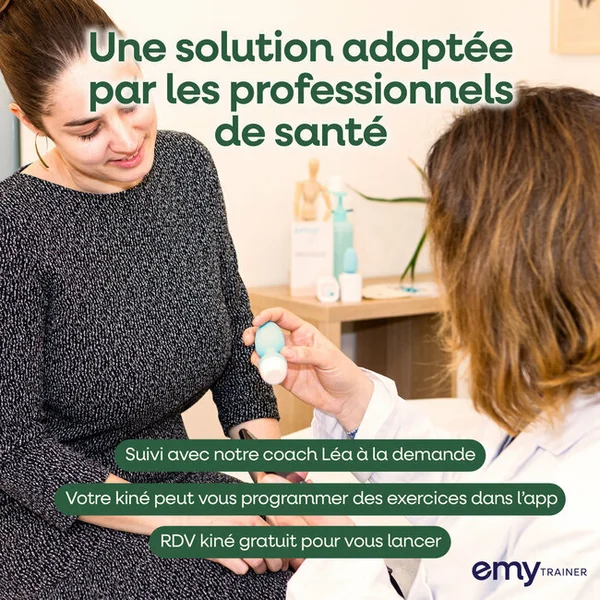 Emy Trainer sonde vaginale connectée