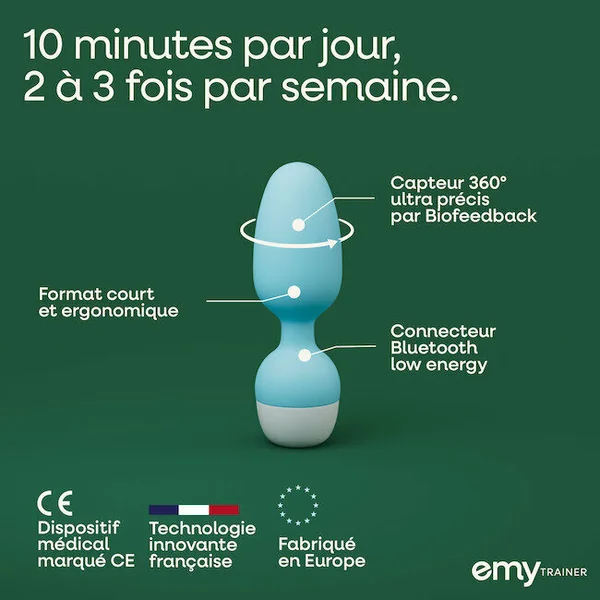 Emy Trainer sonde vaginale connectée