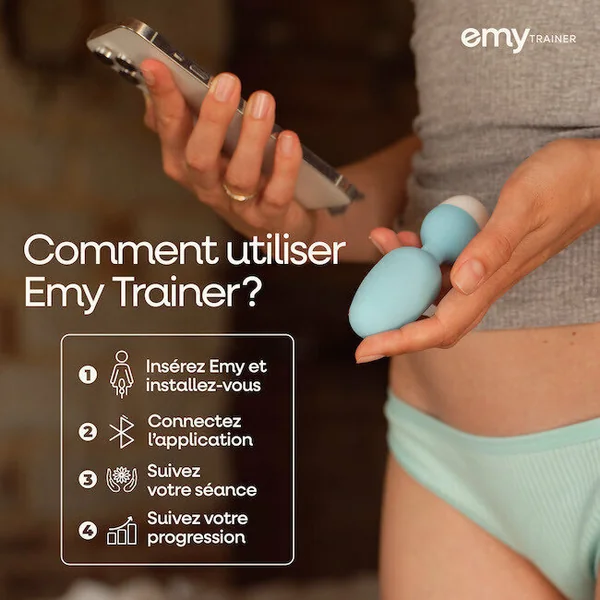 Emy Trainer sonde vaginale connectée