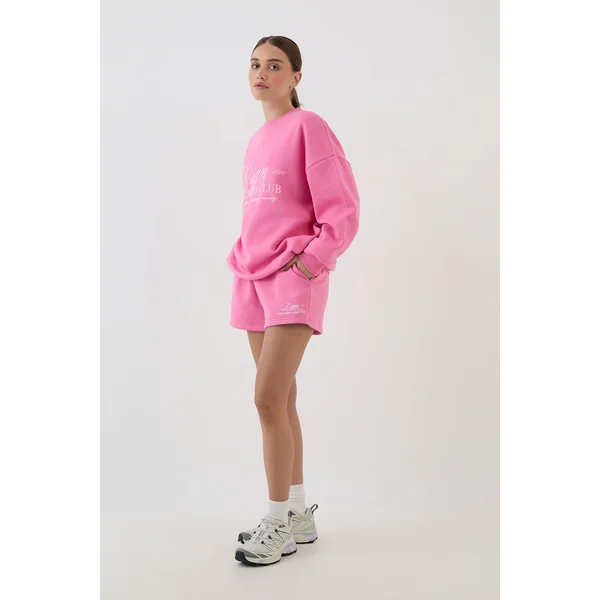 Ensemble De Survêtement Sweat-shirt Oversize Et Short Wellness Club Dsgn Studio