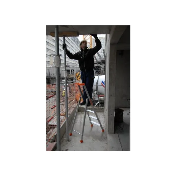 Escabeau PRO 5 marches aluminium