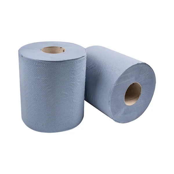 ESSUIE-MAINS "MAXI BARRIL" ECOLABEL 2 PLIS - 365 FEUILLES 20 G/M2 Ø 20x21,6 CM BLEU OUATE (6 UNITÉ) - Garcia de Pou