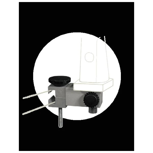 Etau pour rails médicaux LID N°4 (Départ de la lampe à la verticale)