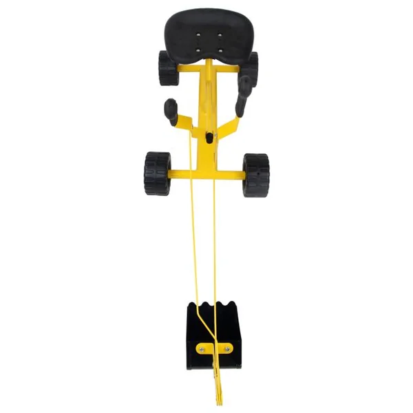 Excavatrice pour Enfants En Métal Avec Pelle Jouet Pelle Pour Enfants à Partir de 3 Ans Jaune