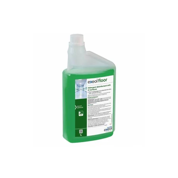 Exeol floor Sodel - Détergent désinfectant sols et surfaces