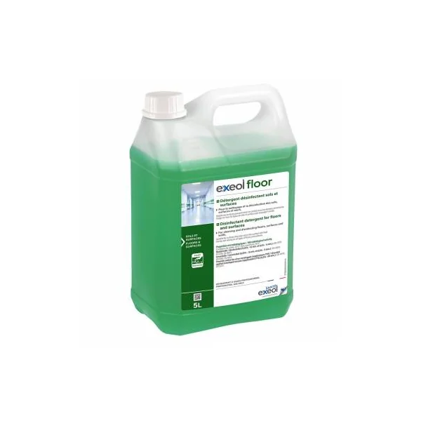Exeol floor Sodel - Détergent désinfectant sols et surfaces