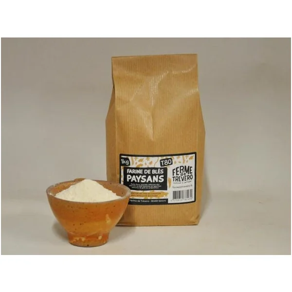 Farine de blés semi-complète - 1kg