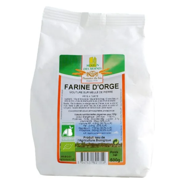 Farine d'orge 500g