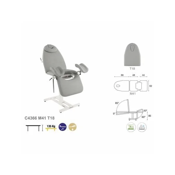 Fauteuil de Gynécologie C4366