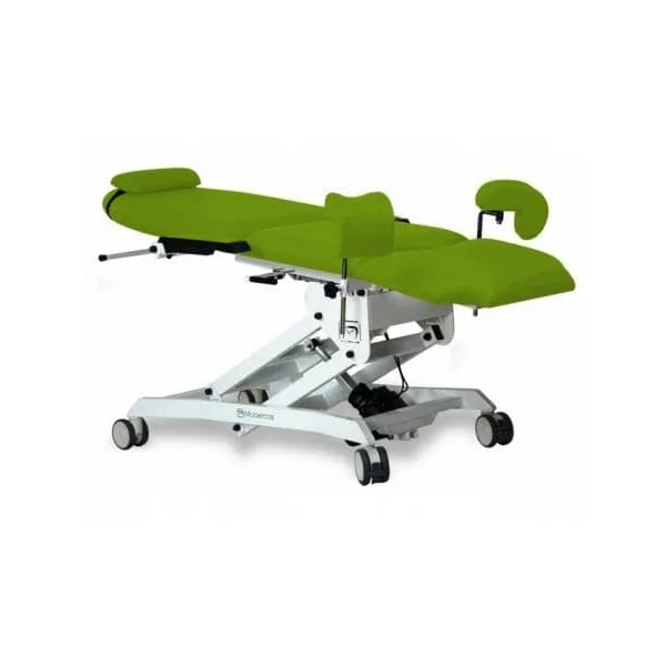 Fauteuil gynécologique Mobercas SE-2230-BRG (2 moteurs) avec position trendelenburg et anti-trendelenburg et roulettes