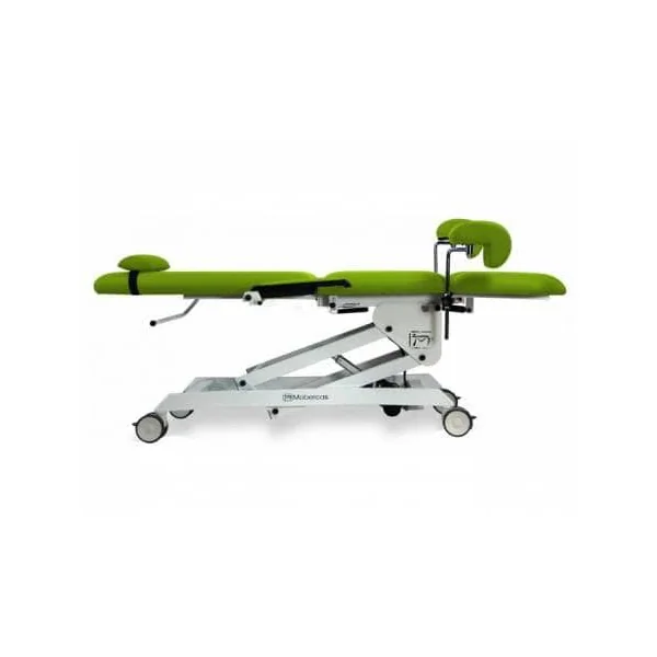 Fauteuil gynécologique Mobercas SE-2230-BRG (2 moteurs) avec position trendelenburg et anti-trendelenburg et roulettes