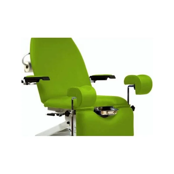 Fauteuil gynécologique Mobercas SE-2230-BRG (2 moteurs) avec position trendelenburg et anti-trendelenburg et roulettes