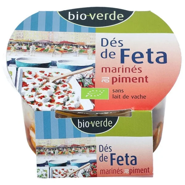 Feta piment dés 125g