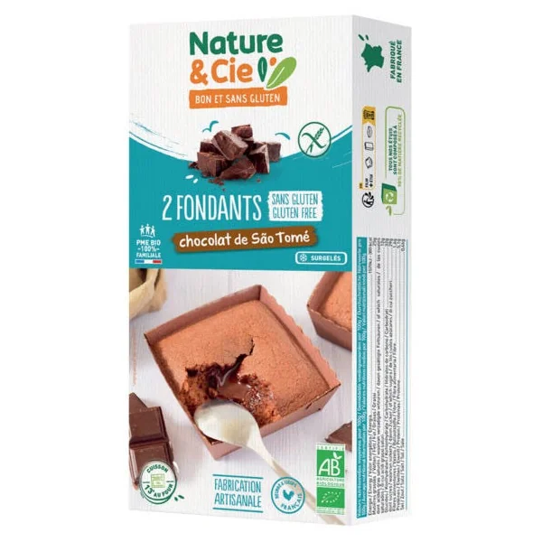 Fondant chocolat sans gluten à cuire (2) 240g