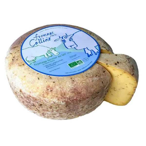 Fromage cumin au lait cru fermier