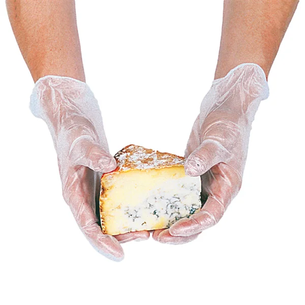 GANTS AVEC TALC SIZE: L TRANSLUCIDE PVC (100 UNITÉ) - Garcia de Pou