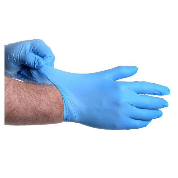 GANTS SIZE: L BLEU NITRILE (100 UNITÉ) - Garcia de Pou