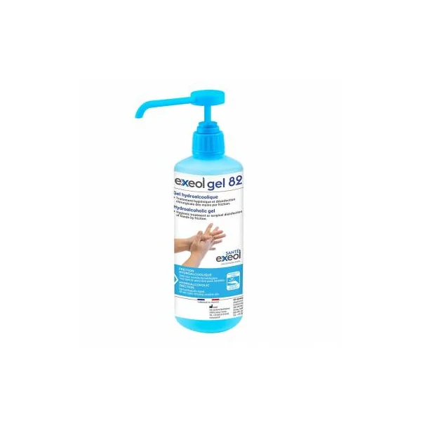 Gel hydroalcoolique Exeol gel 82