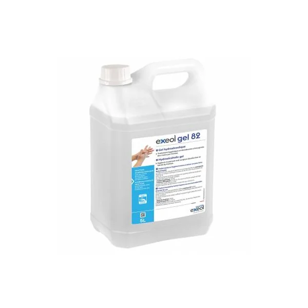 Gel hydroalcoolique Exeol gel 82