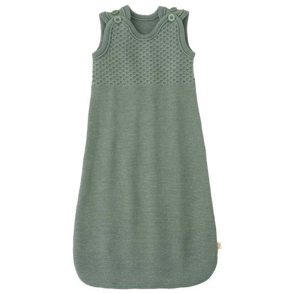 Gigoteuse bébé en tricot de laine mérinos Bio - DISANA