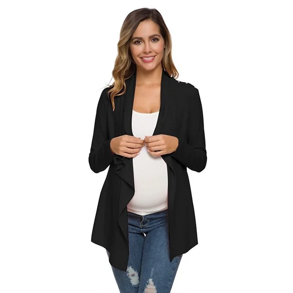 Gilet de grossesse d'allaitement 2 en 1 - Noir/Rose/Bordeaux - Reste 1L