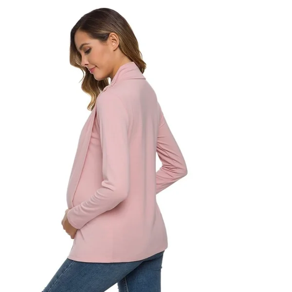 Gilet de grossesse d'allaitement 2 en 1 - Noir/Rose/Bordeaux - Reste 1L