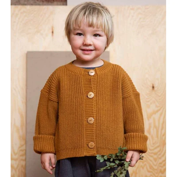 Gilet enfant en laine et cachemire recyclés - Matona - derniers exemplaires