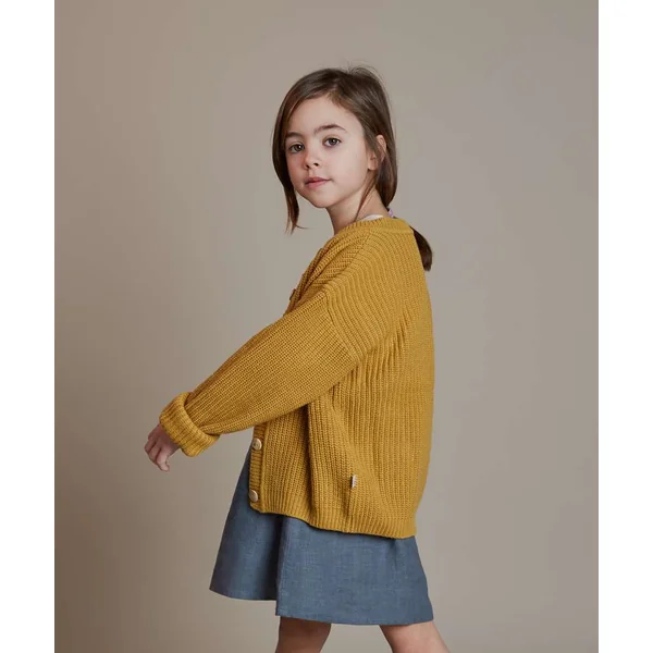 Gilet enfant en laine et cachemire recyclés - Matona - derniers exemplaires