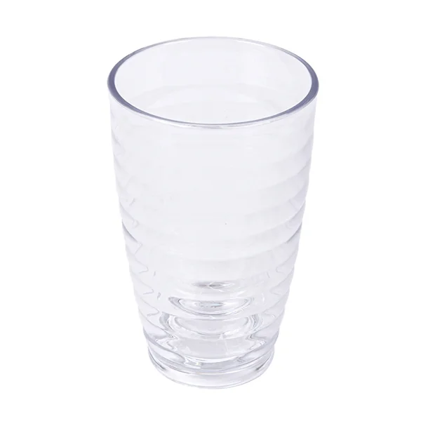 GOBELETS AVEC RELIEF 380 ML Ø 8/5,1x12,8 CM TRANSPARENT POLYCARBONATE (72 UNITÉ) - Garcia de Pou
